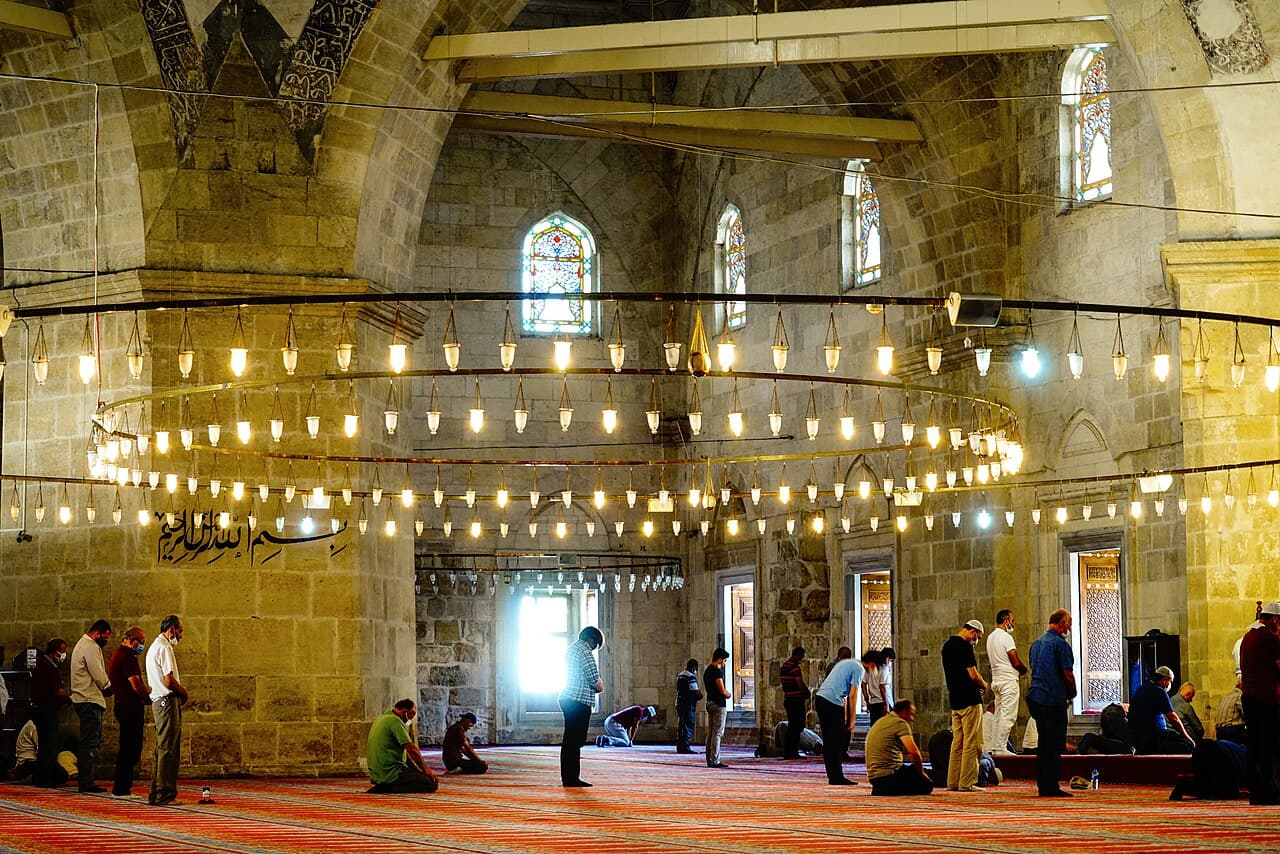Edirne Selimiye Camii'nin 8 Kasım 2021 tarihli dış cephe fotoğrafı